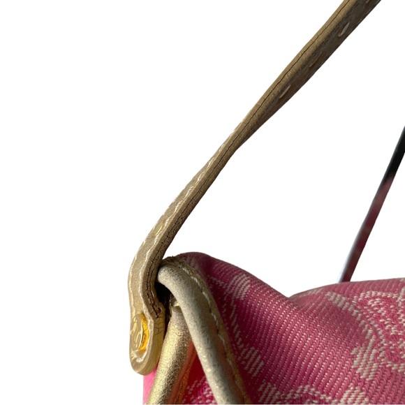 CELINE Paris Macadam Denim Handbag - Picture 10 of 14